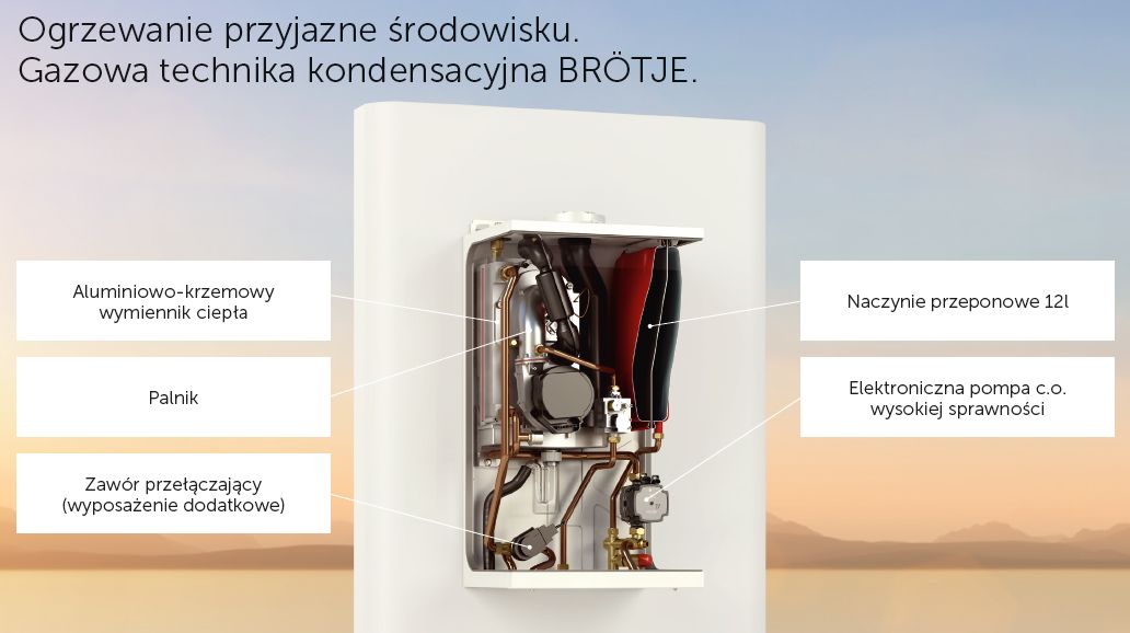 Energooszczędne kotły Broetje WBC 22/24 i