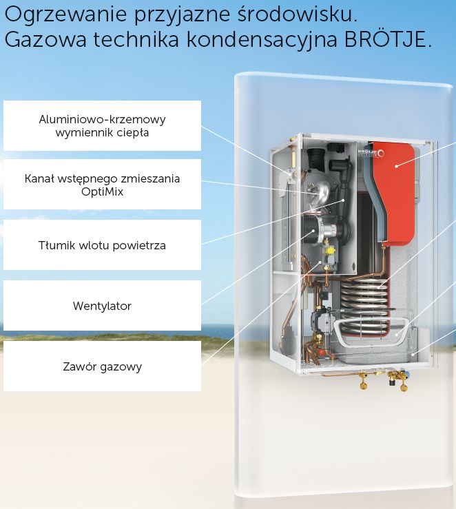 Energooszczędne kotły Broetje WGB-K EVO 20/28 i